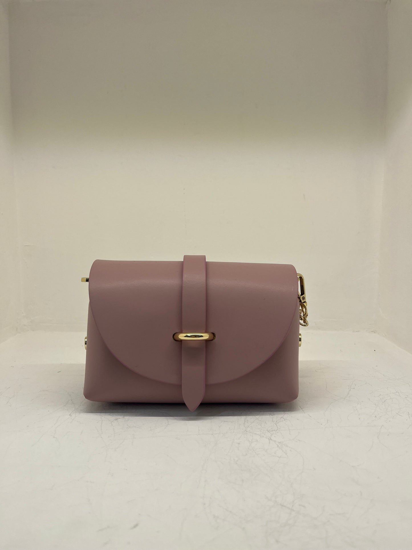 Borsa bauletto real leather